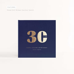 A Golden Keepsake to Cherish Sara Cohen's Thirtieth Celebration