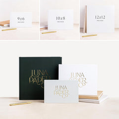 White and Gold Bridal Shower Guest Book