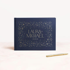 Timeless Love Personalized Wedding Guest Book