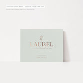 Elegant Personalized Birthday Guest Book with Foil